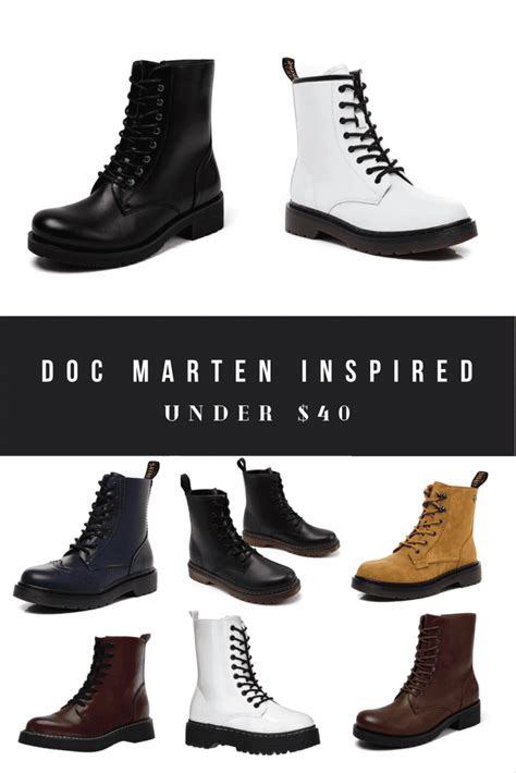 doc marten shoe dupes|cheap doc marten alternatives.